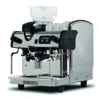 Expobar Zircon G1S-IG Single Group Coffee Machine with Integral Grinder